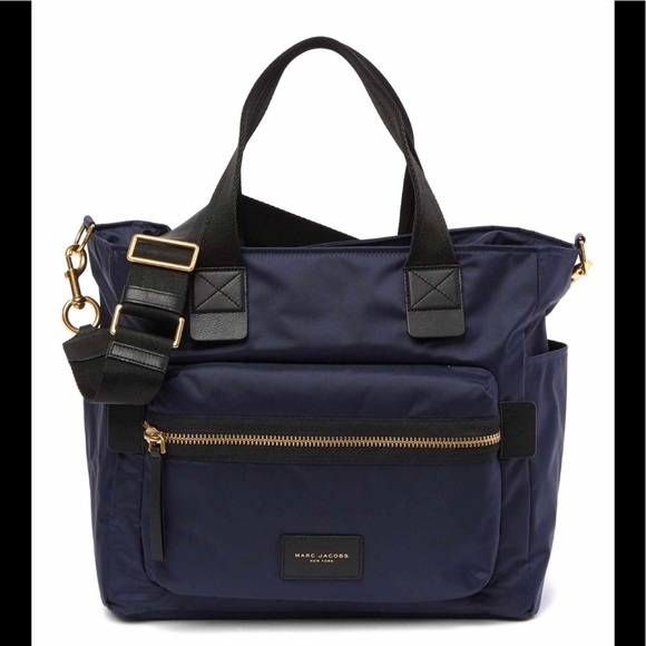 NWT MARC JACOBS NY DIAPER/BABY BAG MIDNIGHT BLUE - Picture 2 of 6